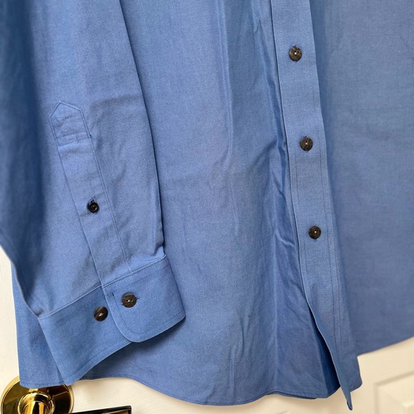 Brooks Brothers 1818 Regent Fit Blue Dress Shirt - Picture 3 of 14